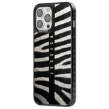 Personalised Zebra Print