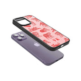 Personalised Red Tiger Outlines on Pink Custom Phone Case iPhone 15 Pro Max / Black Impact Case,iPhone 15 Plus / Black Impact Case,iPhone 15 Pro / Black Impact Case,iPhone 15 / Black Impact Case,iPhone 15 Pro Max / Impact Case,iPhone 15 Plus / Impact Case,iPhone 15 Pro / Impact Case,iPhone 15 / Impact Case,iPhone 15 Pro Max / Magsafe Black Impact Case,iPhone 15 Plus / Magsafe Black Impact Case,iPhone 15 Pro / Magsafe Black Impact Case,iPhone 15 / Magsafe Black Impact Case,iPhone 14 Pro Max / Black Impact Ca