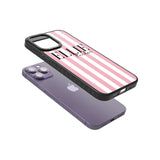 Personalised Pink Stripes Custom Phone Case iPhone 15 Pro Max / Black Impact Case,iPhone 15 Plus / Black Impact Case,iPhone 15 Pro / Black Impact Case,iPhone 15 / Black Impact Case,iPhone 15 Pro Max / Impact Case,iPhone 15 Plus / Impact Case,iPhone 15 Pro / Impact Case,iPhone 15 / Impact Case,iPhone 15 Pro Max / Magsafe Black Impact Case,iPhone 15 Plus / Magsafe Black Impact Case,iPhone 15 Pro / Magsafe Black Impact Case,iPhone 15 / Magsafe Black Impact Case,iPhone 14 Pro Max / Black Impact Case,iPhone 14 P