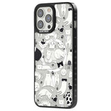 Cartoon Cat Collage - Black & White Phone Case iPhone 15 Pro Max / Black Impact Case,iPhone 15 Plus / Black Impact Case,iPhone 15 Pro / Black Impact Case,iPhone 15 / Black Impact Case,iPhone 15 Pro Max / Impact Case,iPhone 15 Plus / Impact Case,iPhone 15 Pro / Impact Case,iPhone 15 / Impact Case,iPhone 15 Pro Max / Magsafe Black Impact Case,iPhone 15 Plus / Magsafe Black Impact Case,iPhone 15 Pro / Magsafe Black Impact Case,iPhone 15 / Magsafe Black Impact Case,iPhone 14 Pro Max / Black Impact Case,iPhone 1