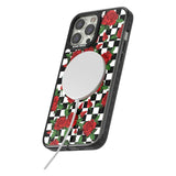 Checkered Pattern & Red Roses Phone Case iPhone 15 Pro Max / Black Impact Case,iPhone 15 Plus / Black Impact Case,iPhone 15 Pro / Black Impact Case,iPhone 15 / Black Impact Case,iPhone 15 Pro Max / Impact Case,iPhone 15 Plus / Impact Case,iPhone 15 Pro / Impact Case,iPhone 15 / Impact Case,iPhone 15 Pro Max / Magsafe Black Impact Case,iPhone 15 Plus / Magsafe Black Impact Case,iPhone 15 Pro / Magsafe Black Impact Case,iPhone 15 / Magsafe Black Impact Case,iPhone 14 Pro Max / Black Impact Case,iPhone 14 Plus