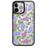 Purple Blossoms Transparent Floral