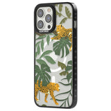 Two Jaguars & Foliage Jungle Cat Pattern