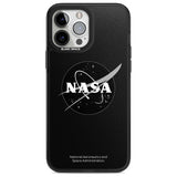 Dark NASA Meatball Phone Case iPhone 13 Pro Max / Magsafe Black Impact Case Blanc Space