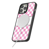 Personalised Monogrammed Pink Check Phone Case iPhone 15 Pro Max / Black Impact Case,iPhone 15 Plus / Black Impact Case,iPhone 15 Pro / Black Impact Case,iPhone 15 / Black Impact Case,iPhone 15 Pro Max / Impact Case,iPhone 15 Plus / Impact Case,iPhone 15 Pro / Impact Case,iPhone 15 / Impact Case,iPhone 15 Pro Max / Magsafe Black Impact Case,iPhone 15 Plus / Magsafe Black Impact Case,iPhone 15 Pro / Magsafe Black Impact Case,iPhone 15 / Magsafe Black Impact Case,iPhone 14 Pro Max / Black Impact Case,iPhone 1