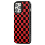 Red Black Checkered