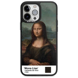 Mona Lisa Phone Case iPhone 13 Pro Max / Magsafe Black Impact Case Blanc Space