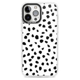 White Dalmatian Print