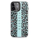 Personalised Blue Leopard Spots