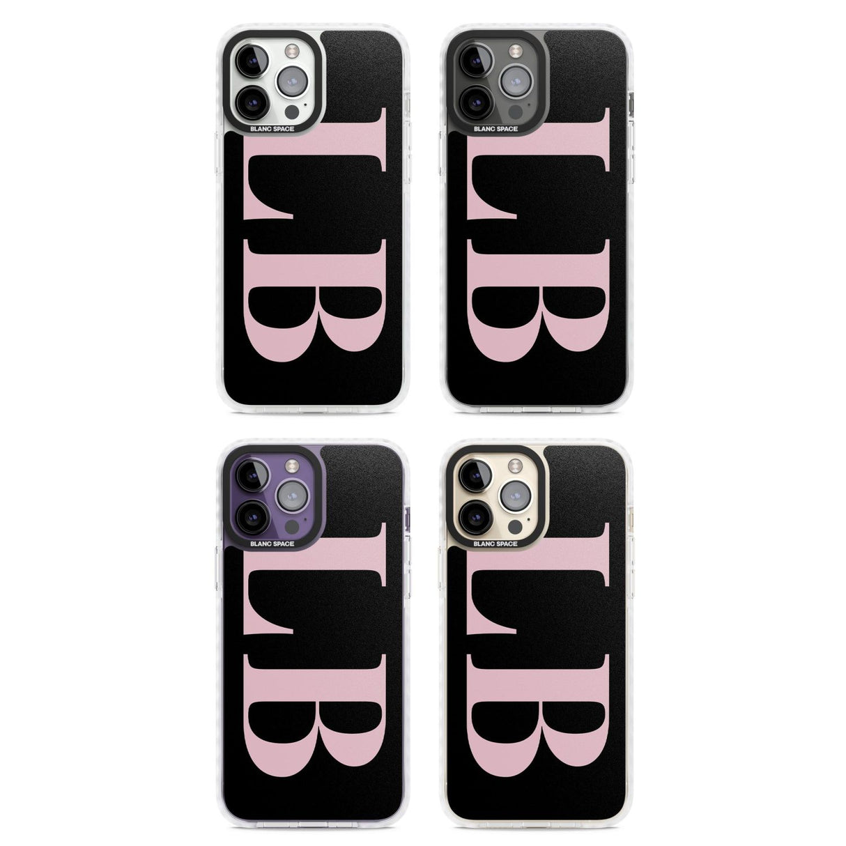 Personalised Pink & Black Letters