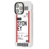 Personalised Sydney Boarding Pass