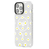 White Daisy Pattern (Clear)