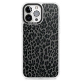 Dark Animal Print Pattern Small Leopard