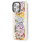 Wildflower Stripe Design - Cream