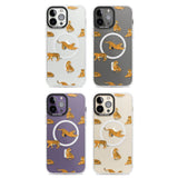 Clear Tiger Jungle Cat Pattern