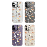 Cute Cat Pattern - Clear