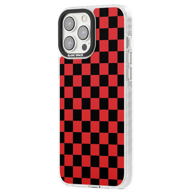 Red Black Checkered