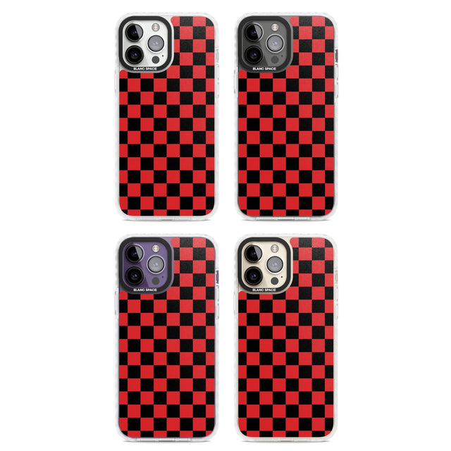 Red Black Checkered