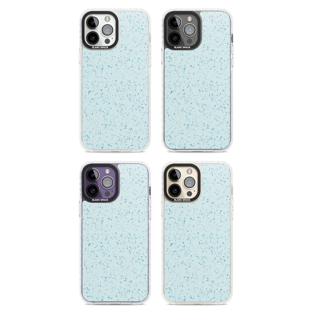 Light Blue Terrazzo Pattern