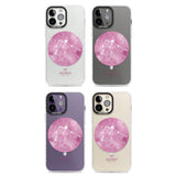 Aquarius Zodiac Transparent Design - Pink