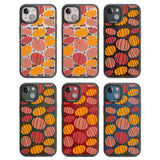 Autumn Pumpkin Patch Black Impact Phone Case for iPhone 13, iPhone 14, iPhone 15