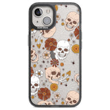 Halloween Skulls and FlowersPhone Case for iPhone 14