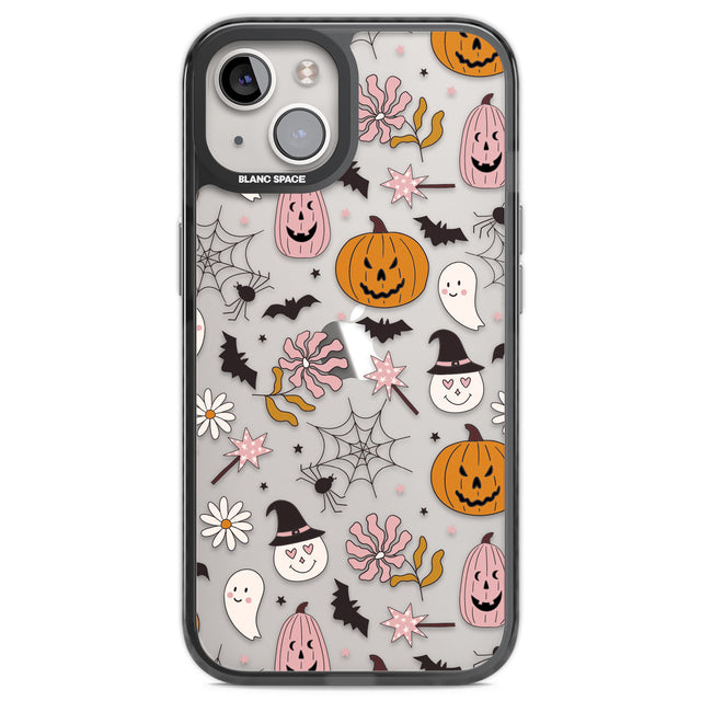 Spooky Mix Black Impact Phone Case for iPhone 13, iPhone 14, iPhone 15