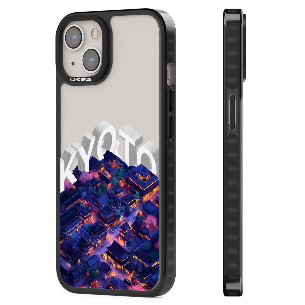 Kyoto Black Impact Phone Case for iPhone 13, iPhone 14, iPhone 15