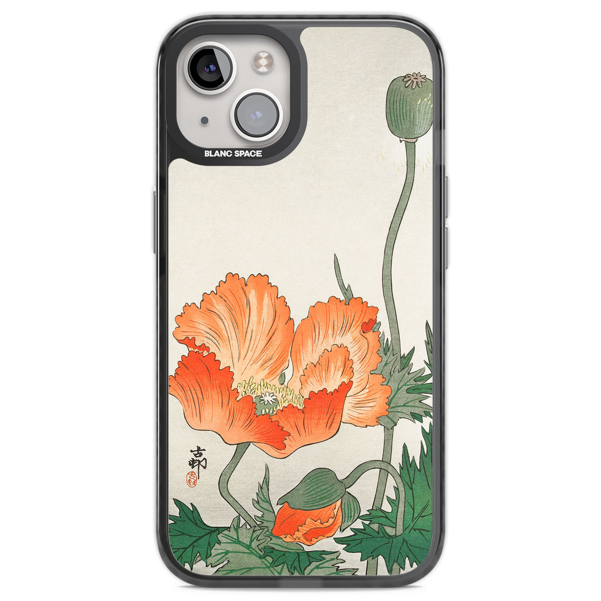 Birds and Plants by Ohara Koson Black Impact Phone Case for iPhone 13, iPhone 14, iPhone 15