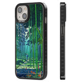 Bamboo Grove of Saga Black Impact Phone Case for iPhone 13, iPhone 14, iPhone 15