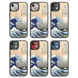 Great Wave Black Impact Phone Case for iPhone 13, iPhone 14, iPhone 15