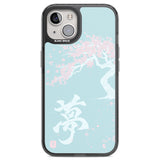 Dreams & Cherry Blossom Black Impact Phone Case for iPhone 13, iPhone 14, iPhone 15