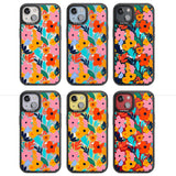 Floral Fiesta Magsafe Black Impact Phone Case for iPhone 13, iPhone 14, iPhone 15