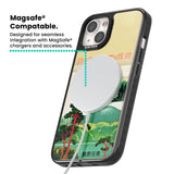 Japan Travel Poster (1930s) Magsafe Black Impact Phone Case for iPhone 13, iPhone 14, iPhone 15