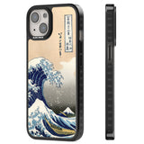 Great Wave Magsafe Black Impact Phone Case for iPhone 13, iPhone 14, iPhone 15