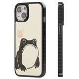 Matsumoto Hoji Frog Magsafe Black Impact Phone Case for iPhone 13, iPhone 14, iPhone 15