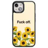 Fuck off Magsafe Black Impact Phone Case for iPhone 13, iPhone 14, iPhone 15