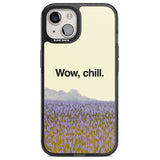 Wow, chill Magsafe Black Impact Phone Case for iPhone 13, iPhone 14, iPhone 15