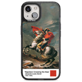 Napoleon Crossing the Alps Magsafe Black Impact Phone Case for iPhone 13, iPhone 14, iPhone 15