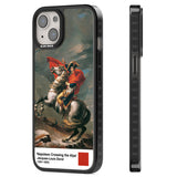 Napoleon Crossing the Alps Magsafe Black Impact Phone Case for iPhone 13, iPhone 14, iPhone 15