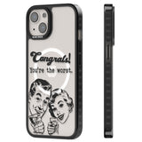 Congrats! You're the worst Magsafe Black Impact Phone Case for iPhone 13, iPhone 14, iPhone 15