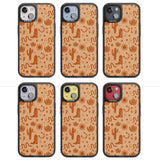 Wild West Pattern Magsafe Black Impact Phone Case for iPhone 13, iPhone 14, iPhone 15