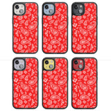 Red Bandana Magsafe Black Impact Phone Case for iPhone 13, iPhone 14, iPhone 15