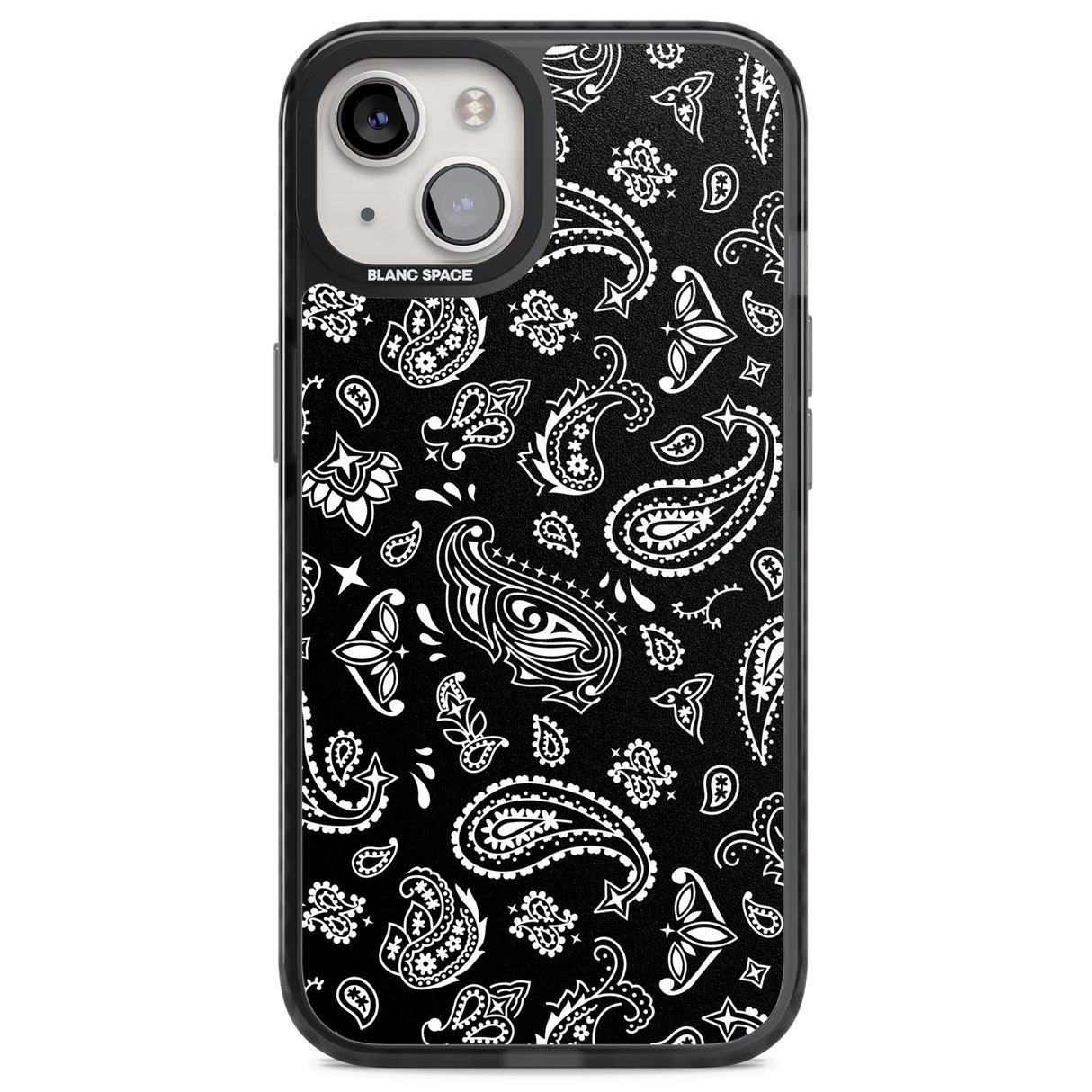 Black Bandana Magsafe Black Impact Phone Case for iPhone 13, iPhone 14, iPhone 15