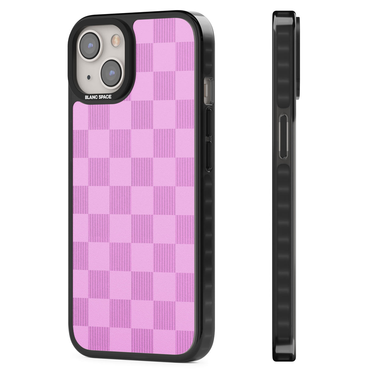 BUBBLEGUM CHECKERED Black Impact Phone Case for iPhone 13, iPhone 14, iPhone 15