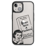 "Don't Give a F*ckio's" Cereal Black Impact Phone Case for iPhone 13, iPhone 14, iPhone 15