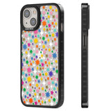 Rainbow Starburst Black Impact Phone Case for iPhone 13, iPhone 14, iPhone 15