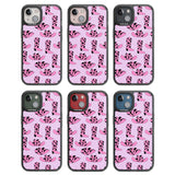 Cow-Girl Pattern Black Impact Phone Case for iPhone 13, iPhone 14, iPhone 15