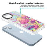 Shroomin' Clear Impact Phone Case for iPhone 13, iPhone 14, iPhone 15