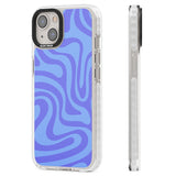 Tranquil Waves Clear Impact Phone Case for iPhone 13, iPhone 14, iPhone 15